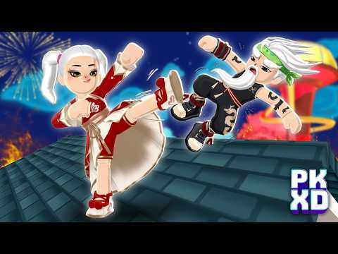 I BECAME A NINJA PRINCESS IN PK XD! 🥷👸