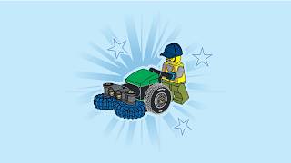 Lego 951311 Instructions City Roadworker With Sweeper Magazine Gift