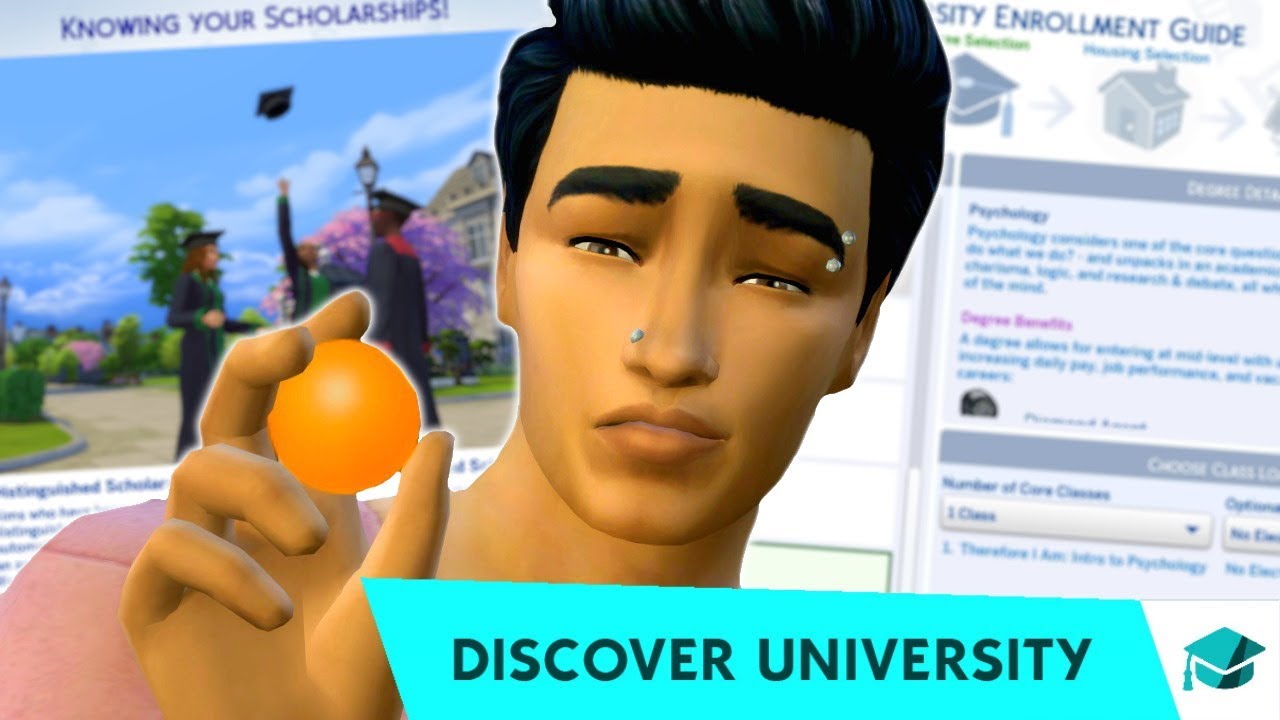 The Sims 4 university guide