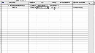 Session 5 - How to setup project team vacation dates in microsoft project