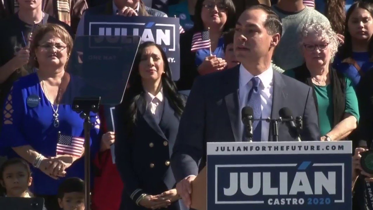 Julian Castro: 'I'm running for president' - YouTube