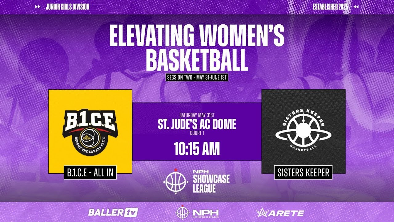 B1.C.E All-In VS Sisters Keeper | NPH Showcase League | Junior Girls Division