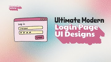 🔥 Modern Login Design Inspiration 2025 | Top 5 Creative & Responsive UI Ideas