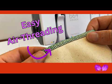 How to Thread an Air-Threading Overlocker - Bernette b64