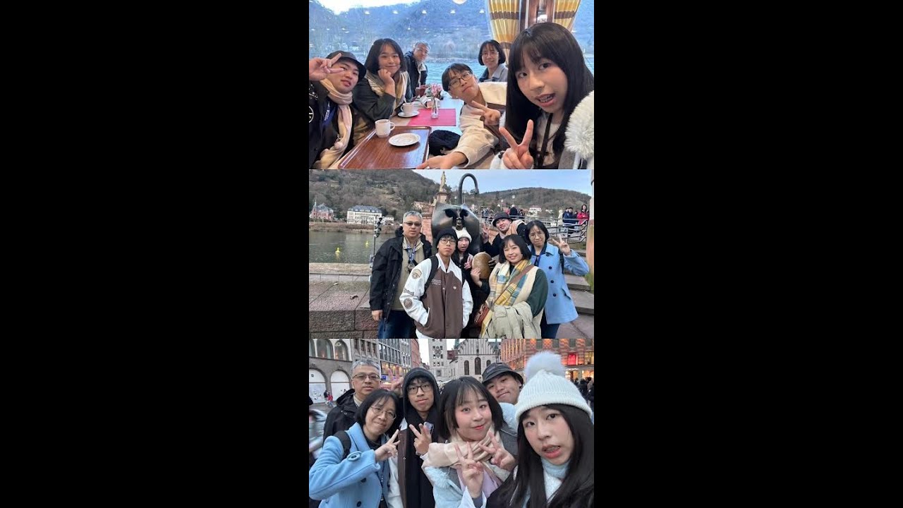 德瑞旅行 Day1 萊茵河 海德堡