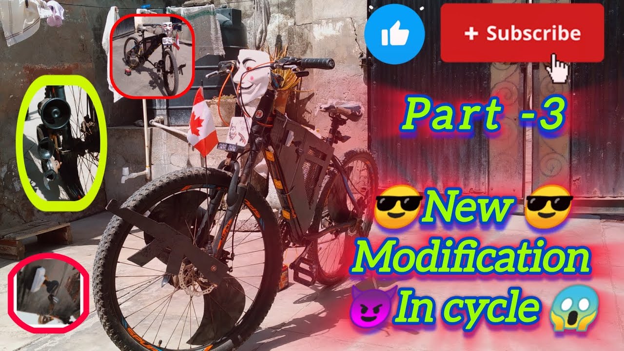 😎 New Modification in cycle 😈😱 || Cycle modified ||