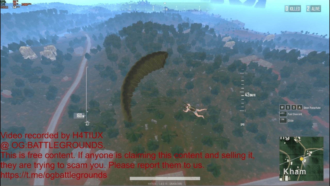 PUBG PC Lite Private Server DevLog #3 | Jumping from Airplane and Landing