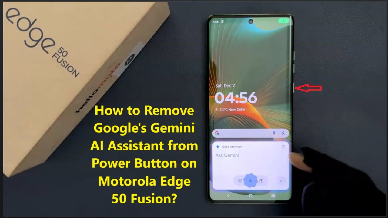 How to Remove Google's Gemini AI Assistant from Power Button on ...