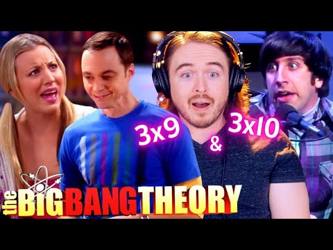**COURTSHIP or CREEPY?!** The Big Bang Theory S3 Ep 9 & 10 Reaction: FIRST TIME WATCHING