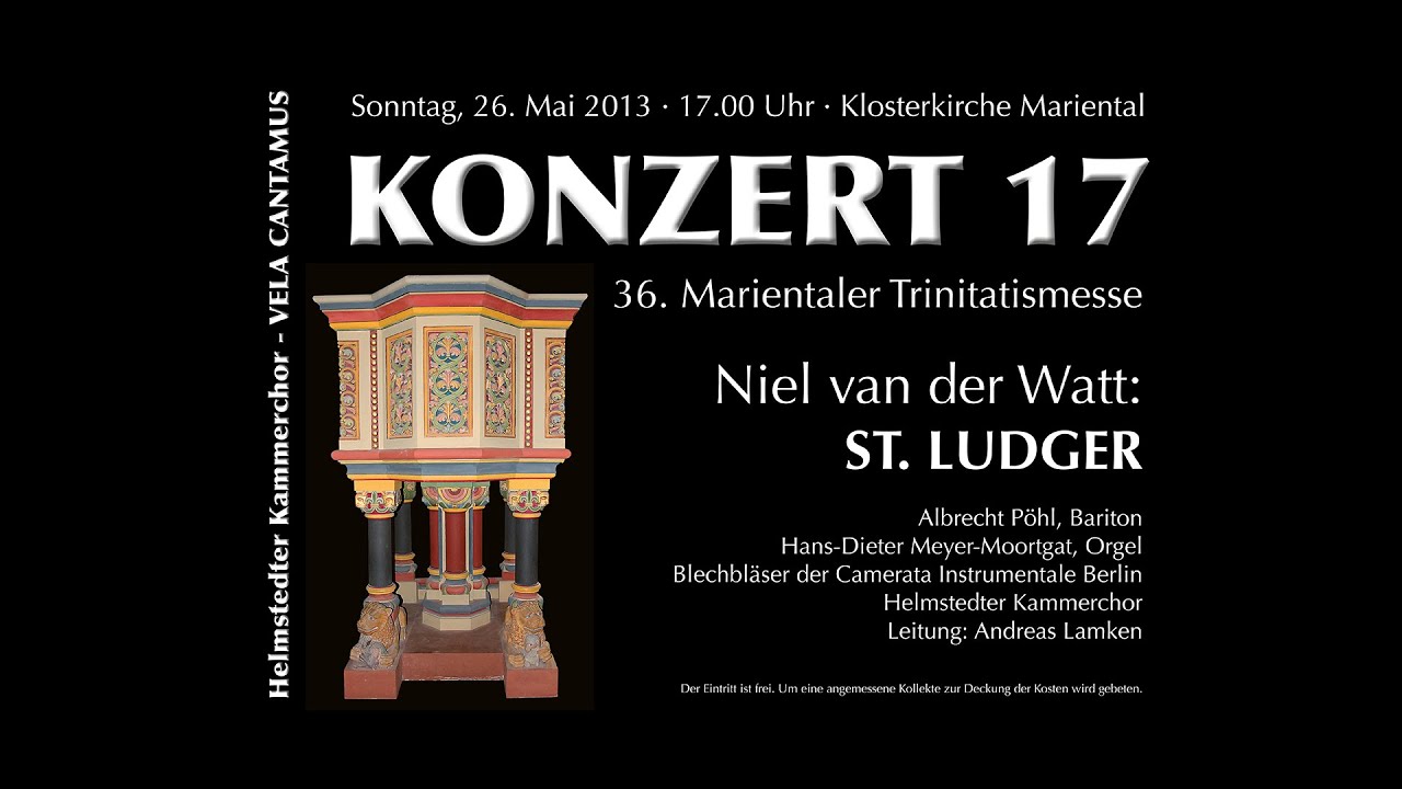 Niel van der Watt: ST. LUDGER - 6. LUDGER IM GEBET