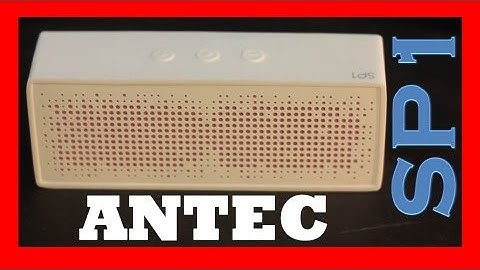 Antec SP1 Portable Bluetooth Speaker System Review