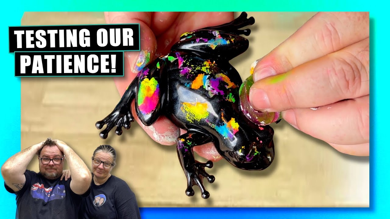 Мы попробовали технологию вирусной смолы!