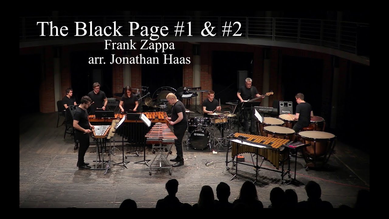 The Black Page - Frank Zappa (arr. Jonathan Haas)