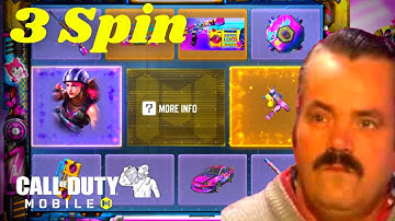 3 Spin On Crossover Draw | Legendary Mac 10 "Atomic Star" | Cod Mobile!!