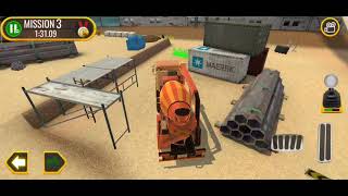 Construction Site Truck Driver #2 | Parking Cement Mixer | Android Gameplay screenshot 2