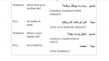 Farsi Conversation: Most Common Words and Phrases: Lesson 29: Family