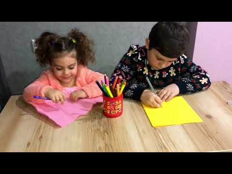 წერილი თოვლის ბაბუას!!! რა მისწერეს ნოდიკომ და ანასტასიამ თოვლის ბაბუას?!