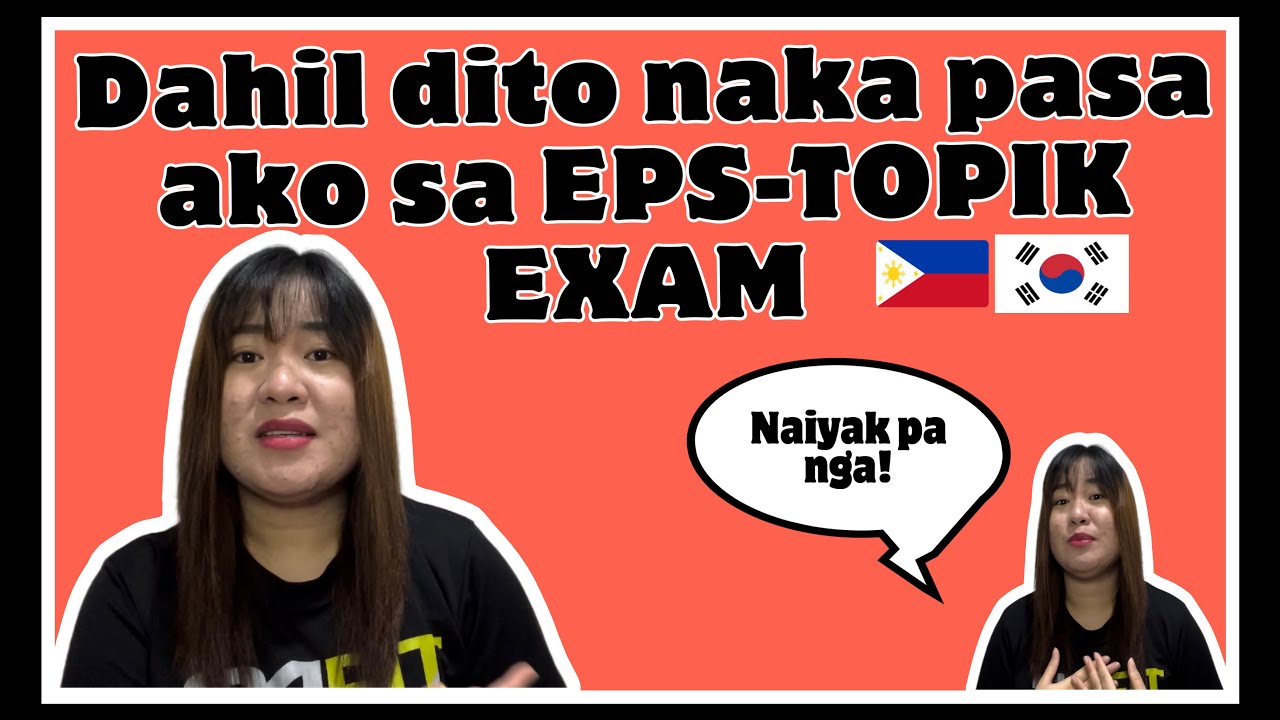 TIPS & PREPARATION NA GINAWA KO PARA SA EPS-TOPIK EXAM