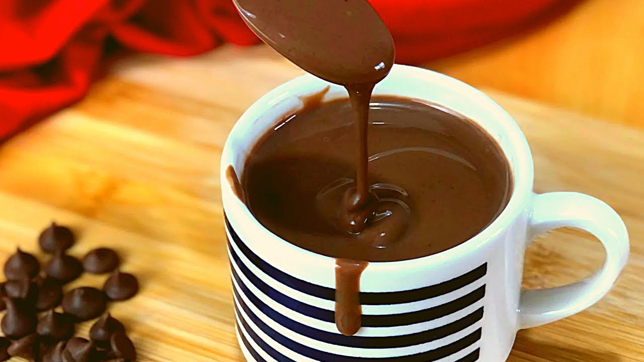 CHOCOLATE QUENTE CREMOSO DE VERDADE SEM CREME DE LEITE E SEM AMIDO DE