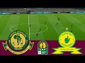 Young Africans vs Mamelodi Sundowns. CAF Champions League 23/24 Full Match - VideoGame PES 2021