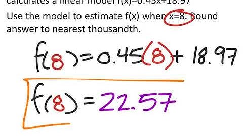 Approximate Linear Relationships (MATH 980 Unit 3 Lesson 8)