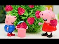 Пеппа и Джордж собирают ягоды 🍓🍒 Видео для детей про игрушки Свинка Пеппа на русском языке