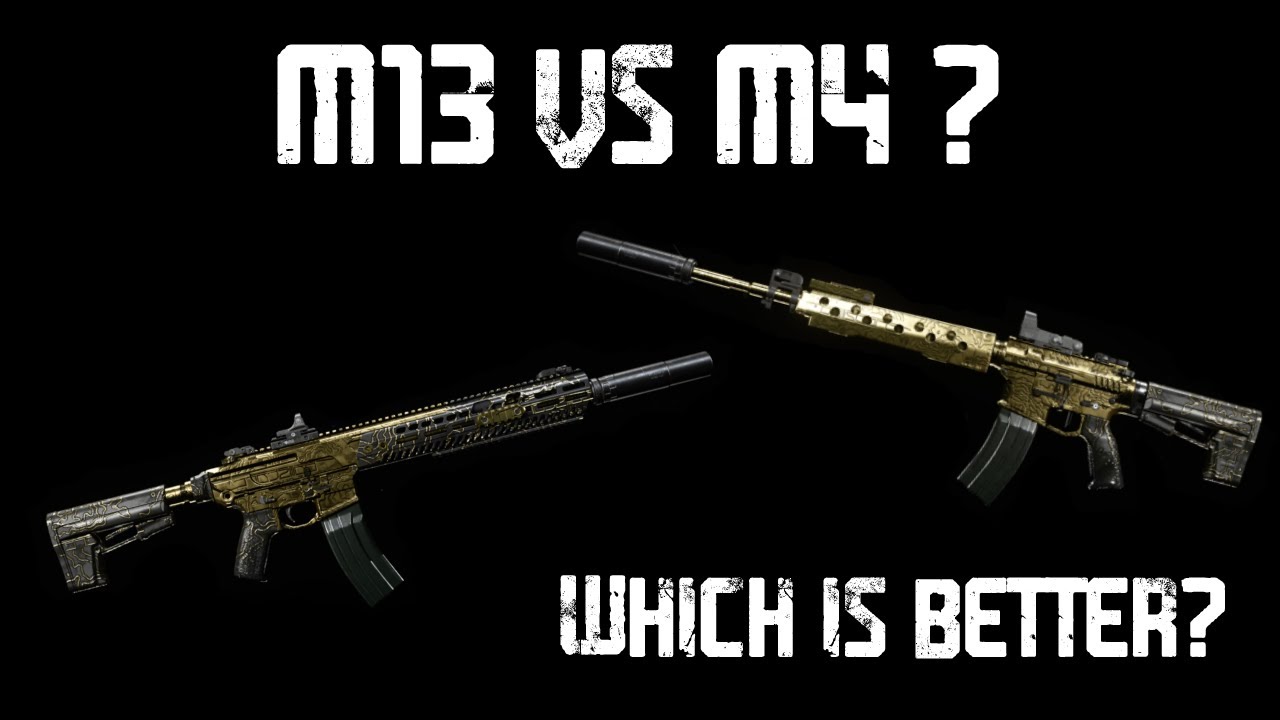 M13 VS M4? Which is the best weapon? - YouTube