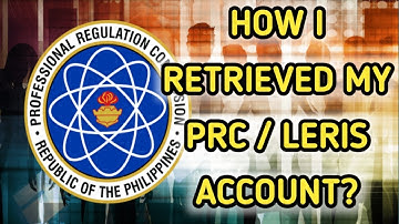 HOW TO RETRIEVE YOUR PRC / LERIS ACCOUNT  #prc #DepEd #recover #retrieve #education #educational