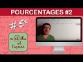 Calculer un POURCENTAGE (2) - Cinquième