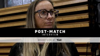 Post-match interview: Kate Upton