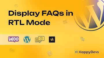 Setup RTL Mode for WooCommerce FAQs