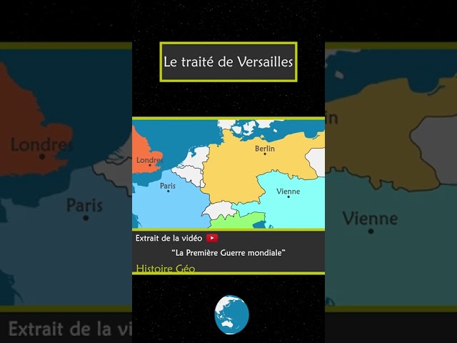 Le traité de Versailles - #Shorts