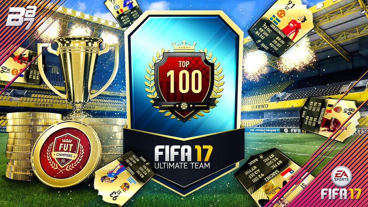 BEST OF DECEMBER T100 PACKS!! FUT CHAMPIONS REWARDS! | FIFA 17 ULTIMATE TEAM fifa ultimate team 18