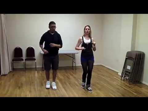 Salsa On2 - Basic Step Variation - Step Tap