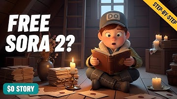Create a Full Animated Story with Sora 2 for FREE (Step-by-Step)