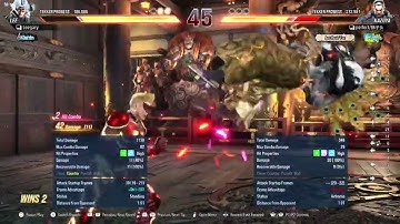 Lee Chaolan heat dash combo! turning into a round ender combo 💀 #tekken7 #tekken8 #leechaolan