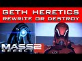 The Geth Heretics - Rewrite or Destroy? (A Moral Analysis)