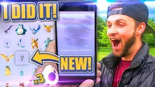 I DID IT - POKEDEX COMPETE! (ALMOST) - Pokemon GO