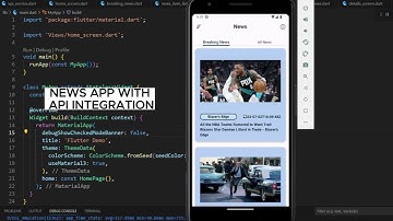 News App with API integration using Flutter
