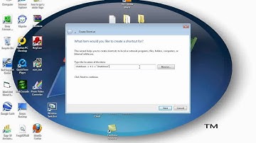 how to make a shutdown shortcut on your desktop
