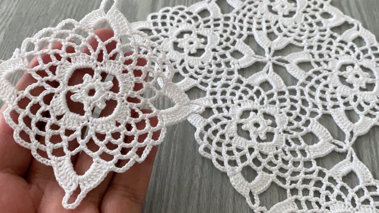 How to Make a Simple and Beautiful Crochet Square Motif Pattern for Beginners
