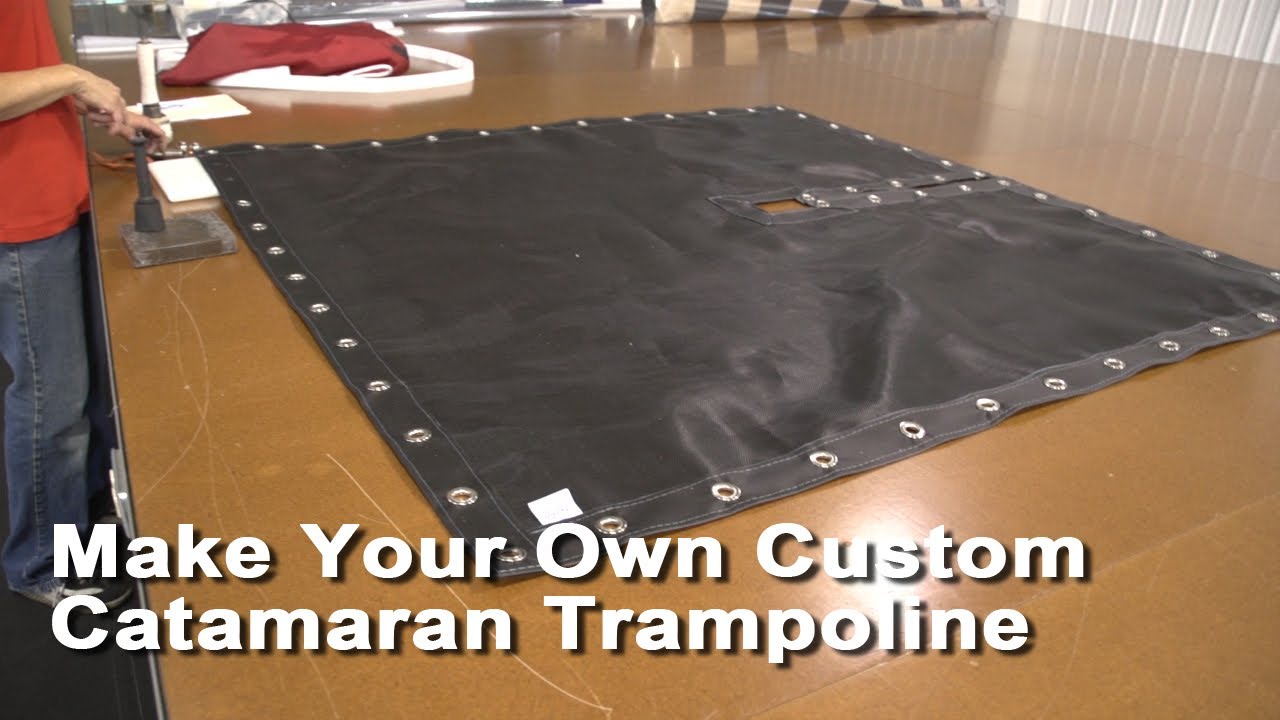 lykke semester del Make Your Own Custom Catamaran Trampoline - YouTube