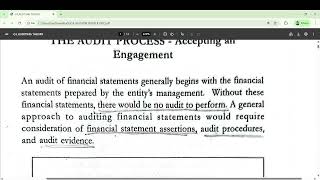 Auditing Theory Chapter 4 1