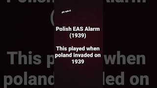 Polish 1939 Eas Alarm