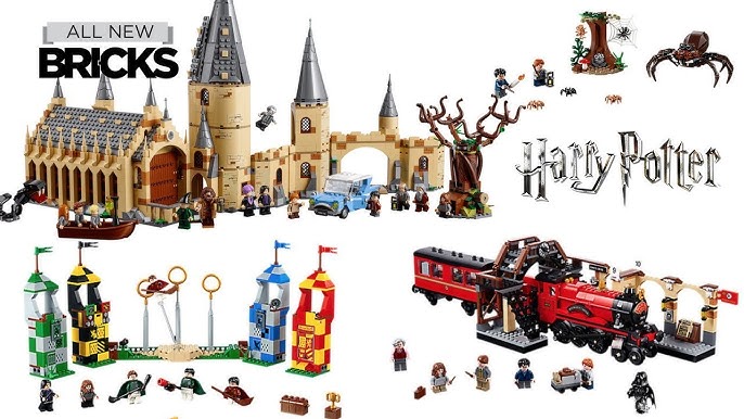 LEGO Harry Potter 2023 Hogwarts Banners Comparison & Review! 