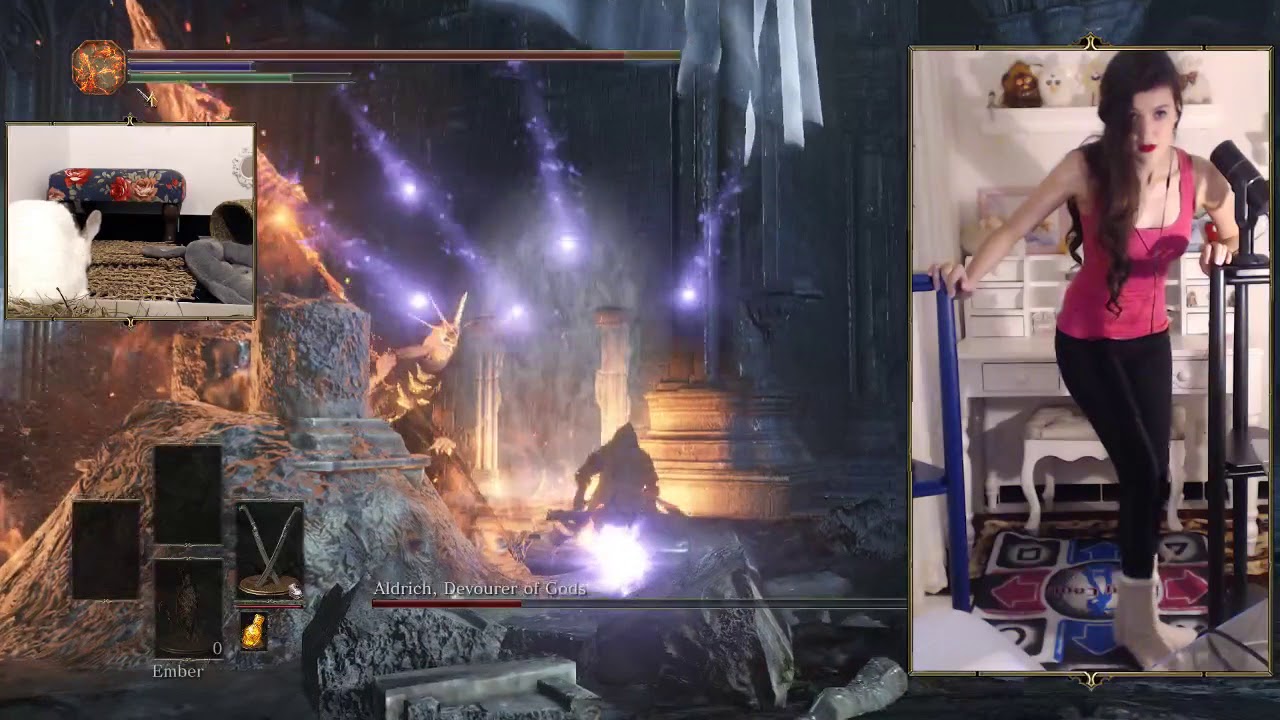 Aldrich, Devourer of the Gods with dance pad by Luality