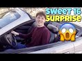 Buying His Dream Car | SWEET 16 BIRTHDAY SURPRISE
