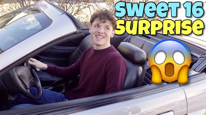 Buying His Dream Car | SWEET 16 BIRTHDAY SURPRISE