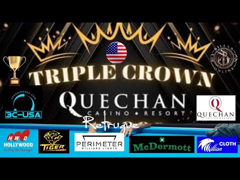 Harry ZAMORA VS Ertan TARHAN.TRIPLE CROWN, OPEN NO HÁNDICAP TOURNAMENT,-QUECHAN CASINO- YUMA ARIZONA