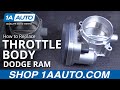 How to Replace Throttle Body Assembly 2005-10 Dodge Ram